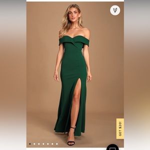 Lulus Green Dress